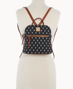 Dooney & Bourke Game Day Ready|Printed Fabric<MLB Small Backpack Giants