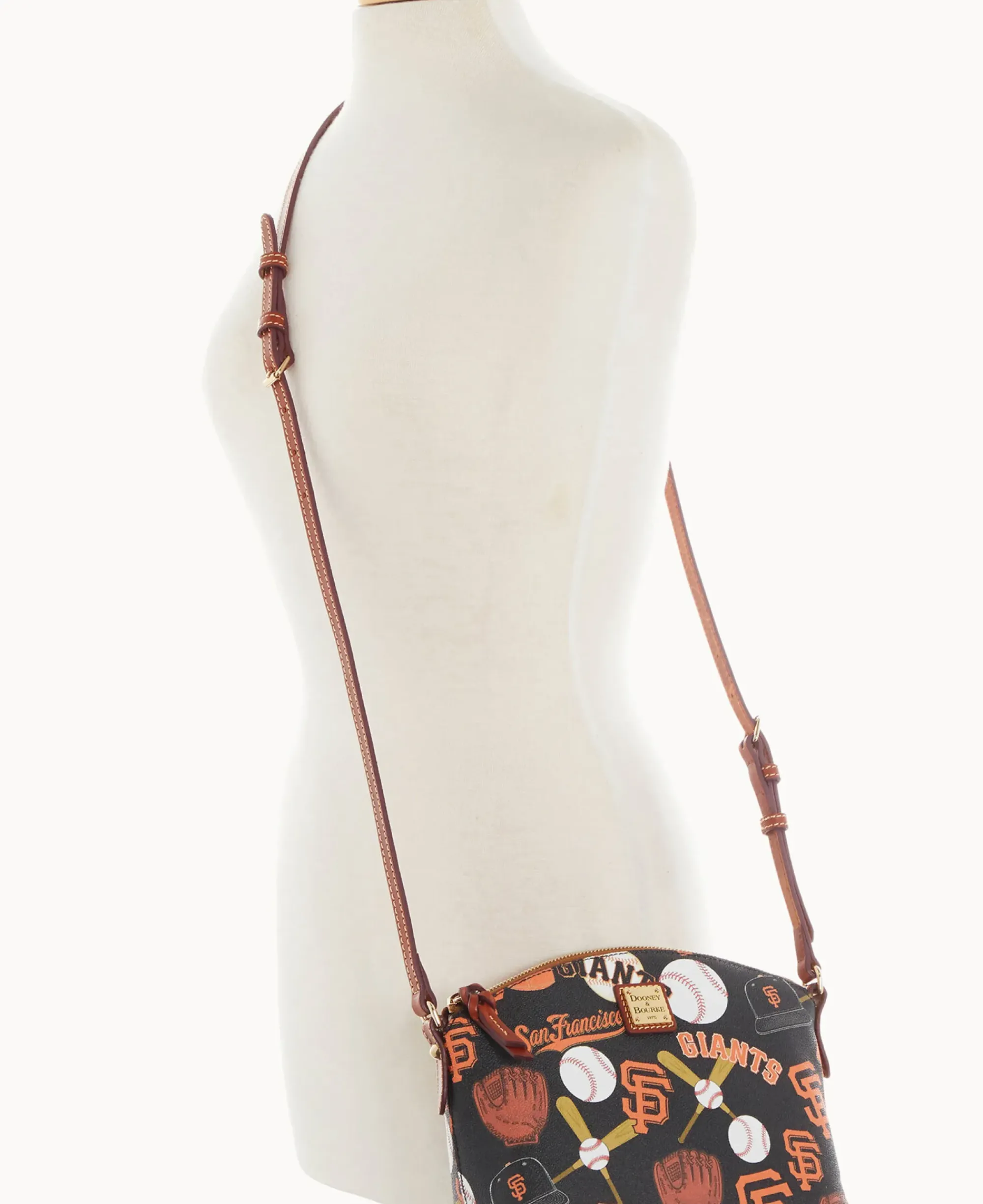 Dooney & Bourke Game Day Ready|Printed Fabric<MLB Suki Crossbody Giants