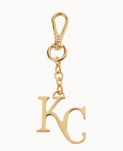Dooney & Bourke MLB Pendant Key Chains|Key Keepers & Charms<MLB Pendant Key Chain Kansas City Royals