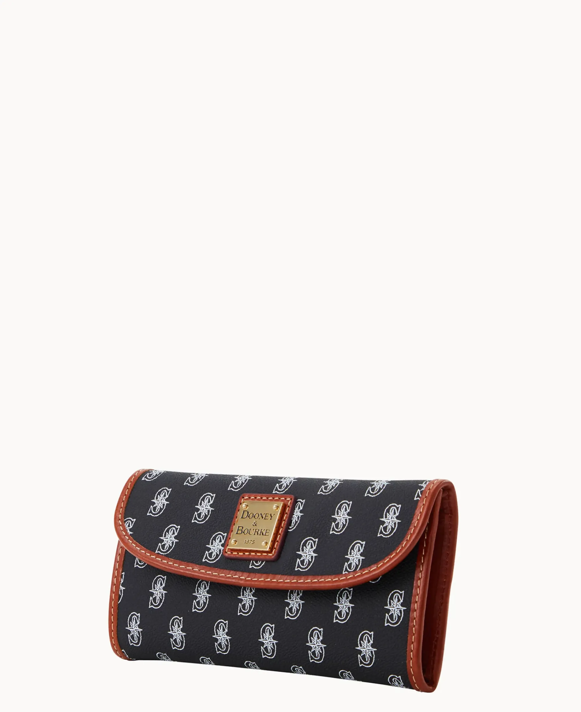 Dooney & Bourke Grab and Go|Clutches<MLB Continental Clutch MARINERS