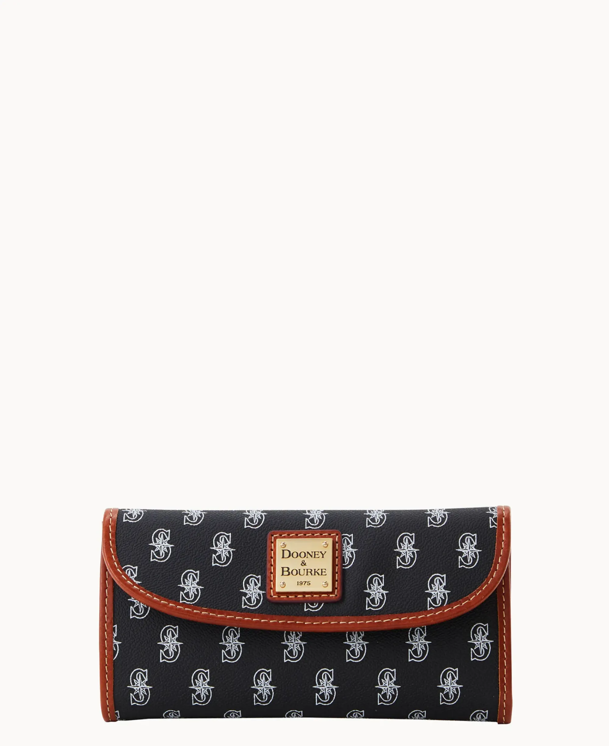 Dooney & Bourke Grab and Go|Clutches<MLB Continental Clutch MARINERS