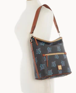 Dooney & Bourke Game Day Ready|Printed Fabric<MLB Large Sac Marlins
