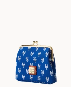 Dooney & Bourke Clutches|Wallets<MLB Large Framed Purse Mets