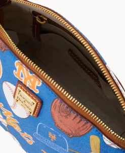 Dooney & Bourke Game Day Ready|Printed Fabric<MLB Suki Crossbody Mets