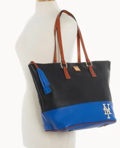 Dooney & Bourke Game Day Ready|Printed Fabric<MLB Tobi Tote Mets