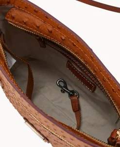 Dooney & Bourke Game Day Ready|Printed Fabric<MLB Zip Crossbody Mets