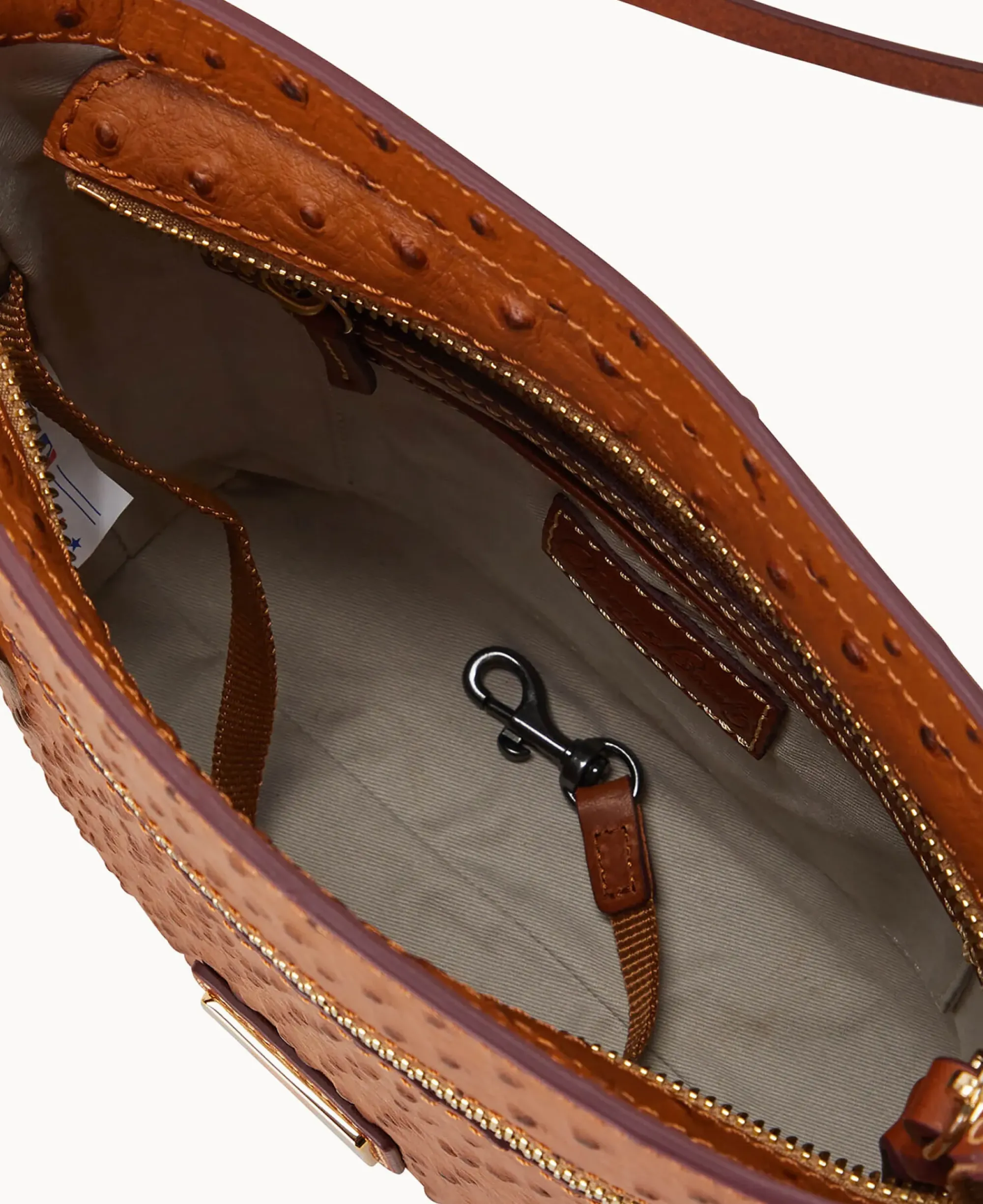 Dooney & Bourke Game Day Ready|Printed Fabric<MLB Zip Crossbody Mets