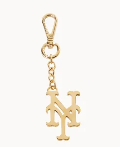 Dooney & Bourke MLB Pendant Key Chains|Key Keepers & Charms<MLB Pendant Key Chain New York Mets