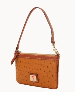 Dooney & Bourke Grab and Go|Wristlets<MLB Large Slim Wristlet Phillies