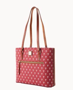 Dooney & Bourke Game Day Ready|Printed Fabric<MLB Shopper PHILLIES
