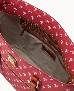 Dooney & Bourke Game Day Ready|Printed Fabric<MLB Shopper PHILLIES