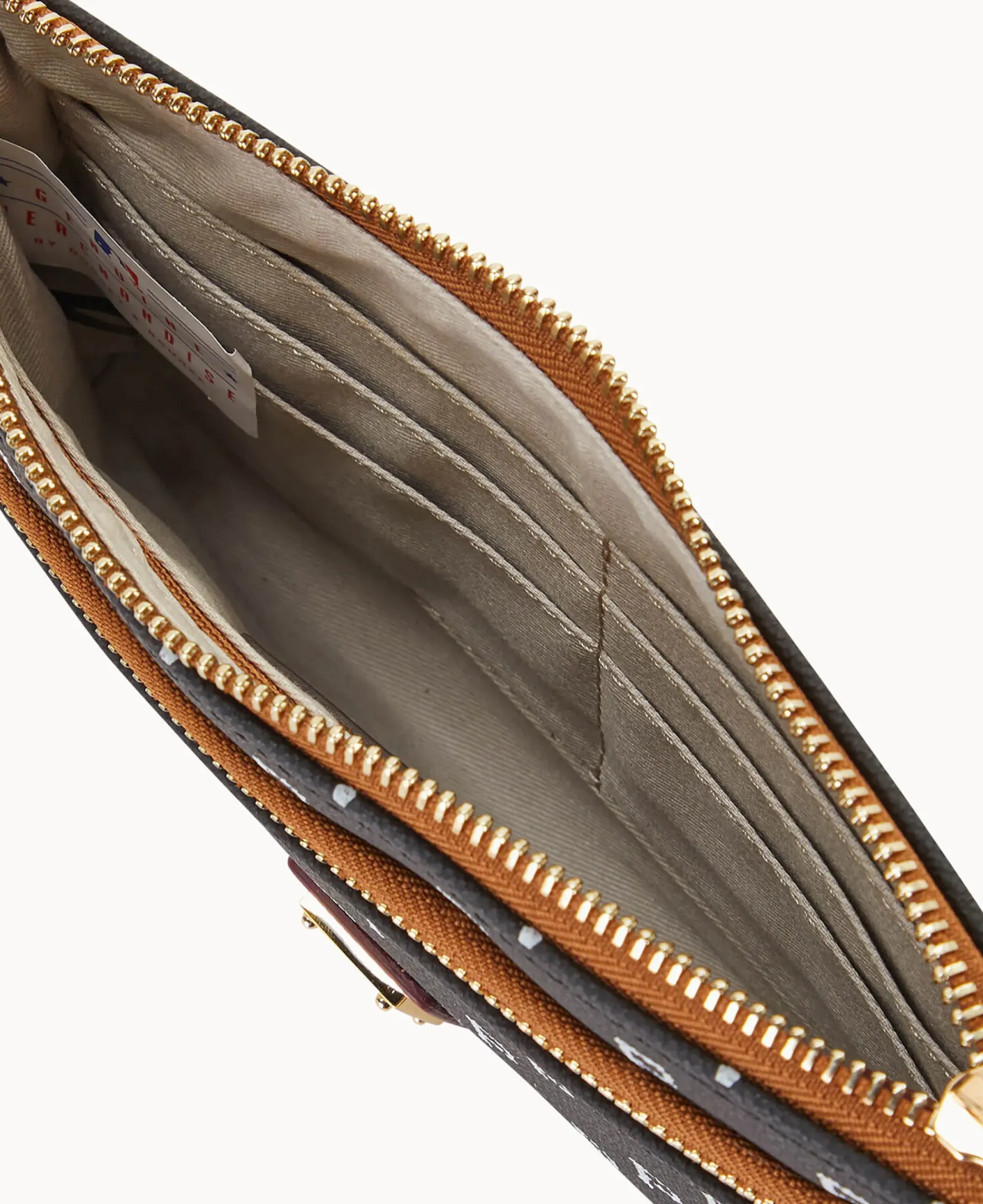 Dooney & Bourke Grab and Go|Wristlets<MLB Double Zip Wristlet Pirates