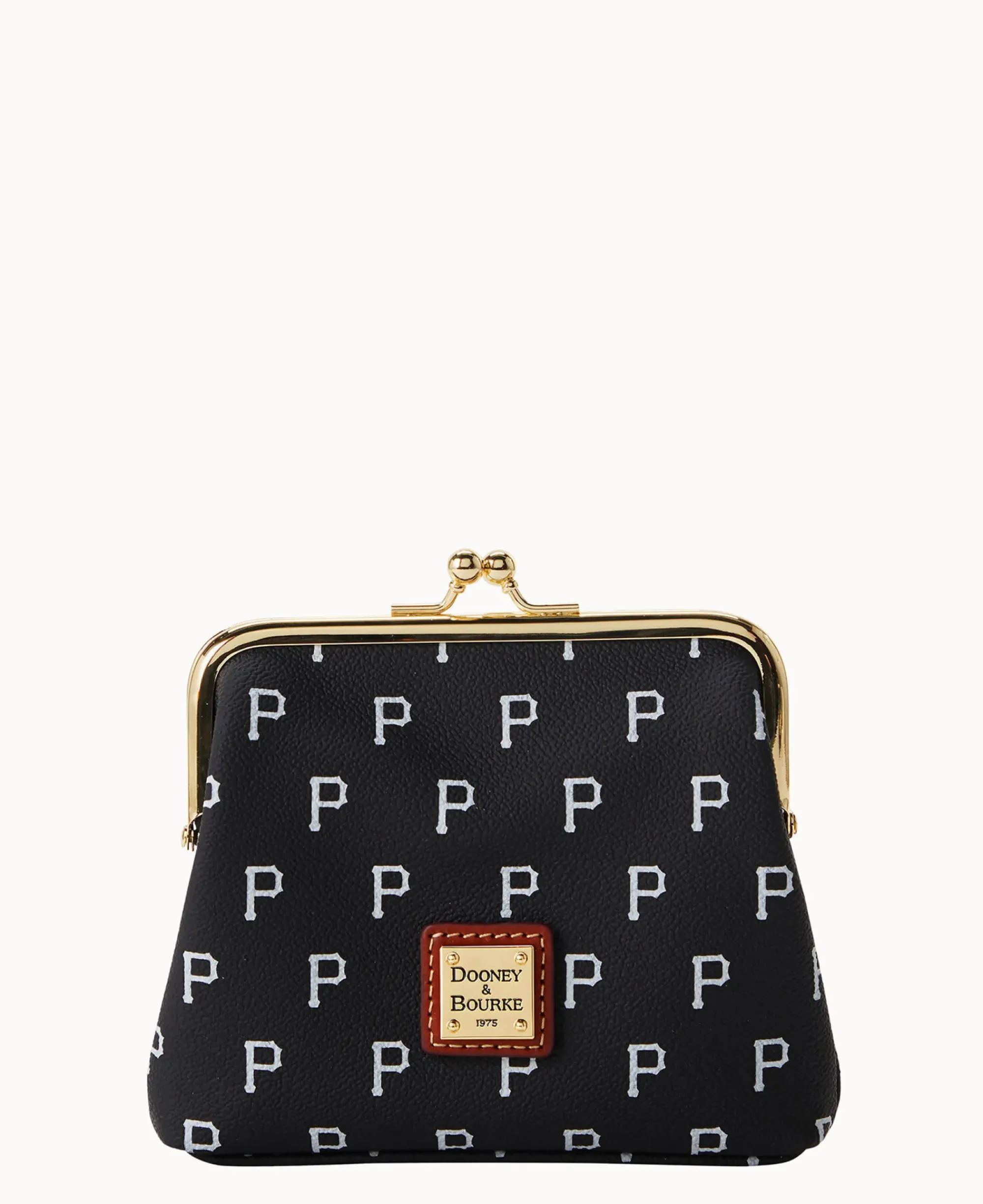 Dooney & Bourke Grab and Go|Clutches<MLB Large Framed Purse Pirates