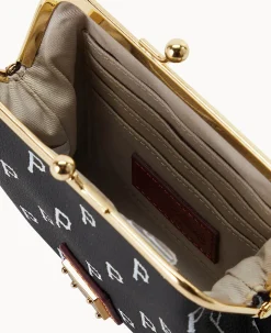 Dooney & Bourke Grab and Go|Clutches<MLB Large Framed Purse Pirates
