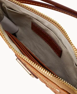 Dooney & Bourke Grab and Go|Wristlets<MLB Zip Around Wristlet Pirates