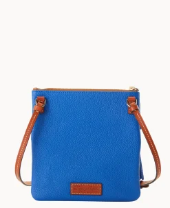 Dooney & Bourke Game Day Ready|Printed Fabric<MLB Triple Zip Crossbody Rangers