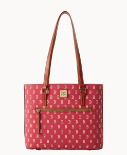 Dooney & Bourke Game Day Ready|Printed Fabric<MLB Shopper RED SOX