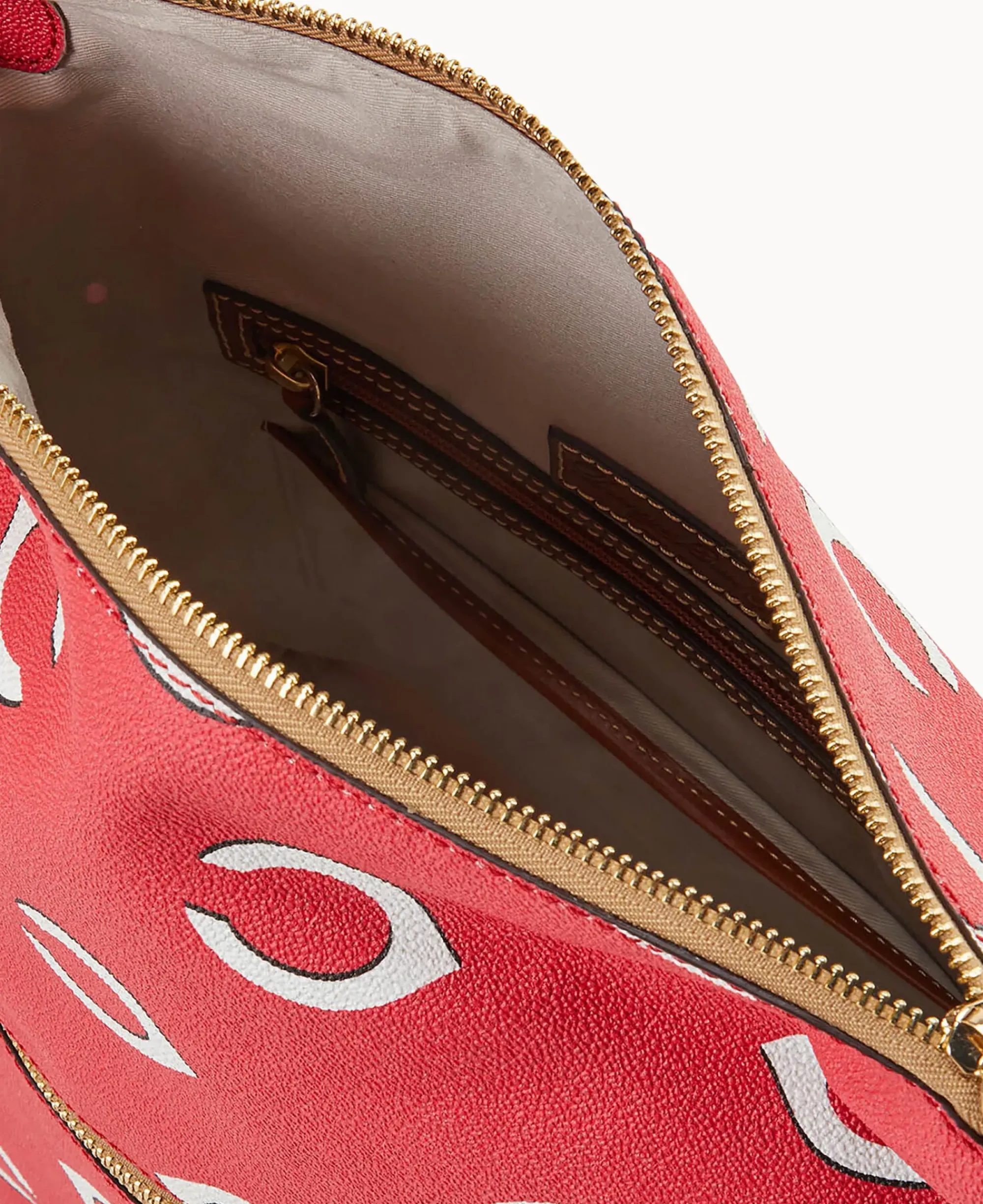 Dooney & Bourke Game Day Ready|Printed Fabric<MLB Large Sac Reds