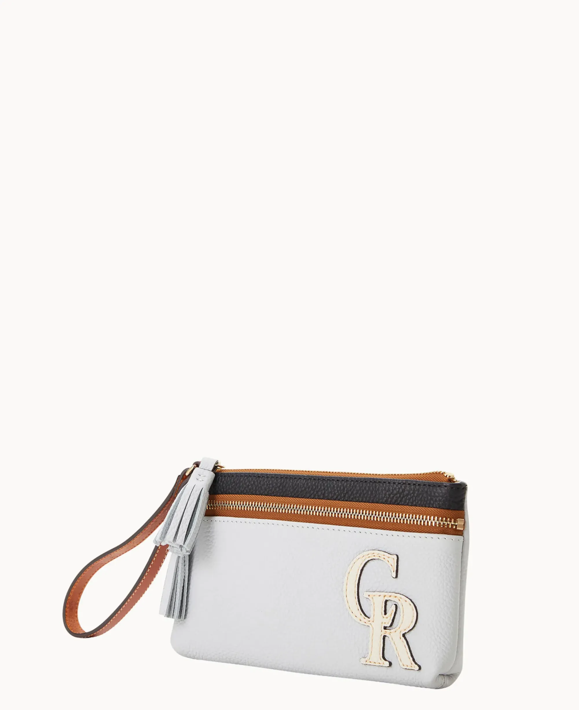 Dooney & Bourke Grab and Go|Wristlets<MLB Double Zip Wristlet Rockies