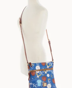 Dooney & Bourke Game Day Ready|Printed Fabric<MLB Crossbody Royals