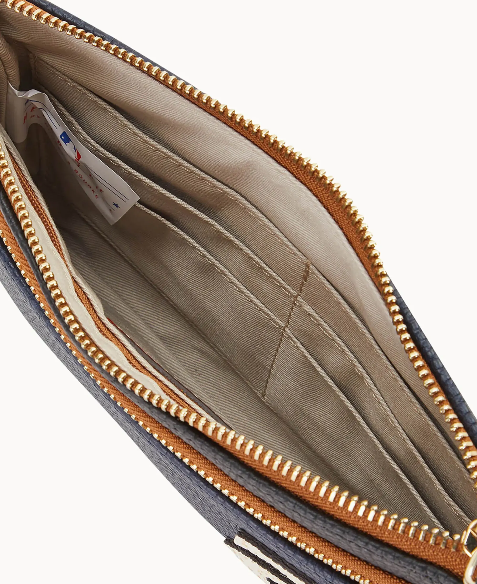 Dooney & Bourke Grab and Go|Wristlets<MLB Double Zip Wristlet Twins