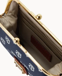 Dooney & Bourke Clutches|Wallets<MLB Large Framed Purse Twins