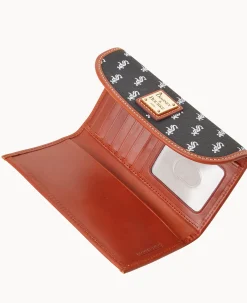 Dooney & Bourke Grab and Go|Clutches<MLB Continental Clutch WHITE SOX
