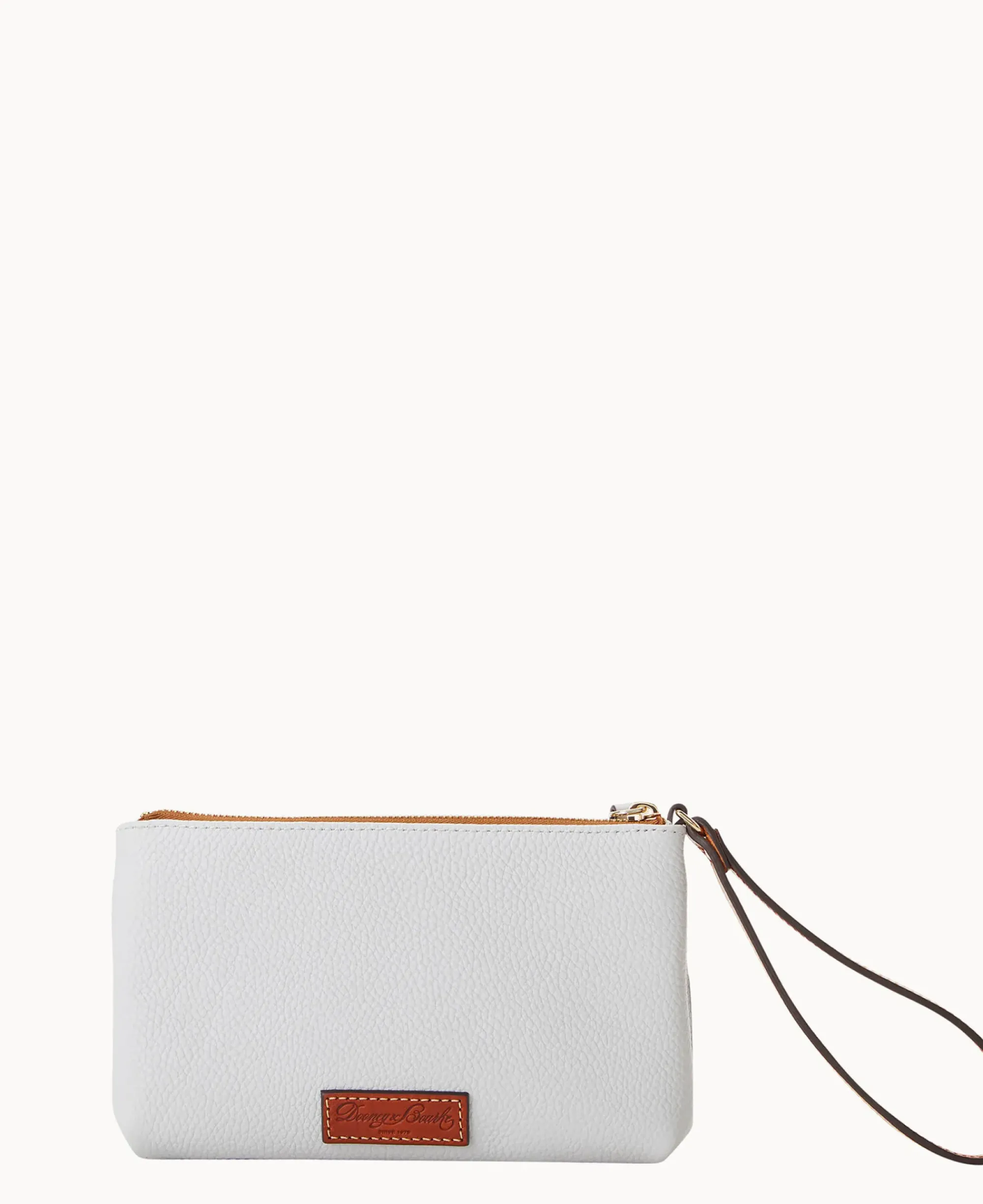 Dooney & Bourke Grab and Go|Wristlets<MLB Double Zip Wristlet White Sox