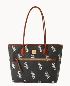 Dooney & Bourke Game Day Ready|Printed Fabric<MLB Tote White Sox