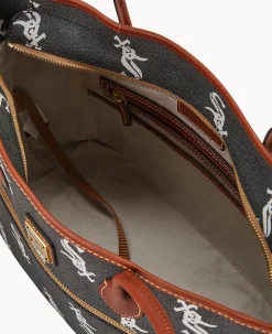 Dooney & Bourke Game Day Ready|Printed Fabric<MLB Tote White Sox