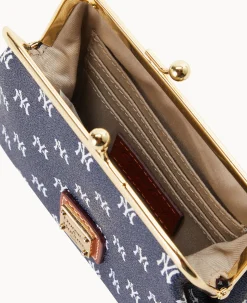 Dooney & Bourke Clutches|Wallets<MLB Large Framed Purse Yankees