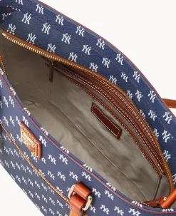 Dooney & Bourke Game Day Ready|Printed Fabric<MLB Shopper YANKEES