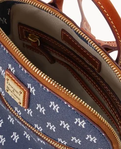 Dooney & Bourke Game Day Ready|Printed Fabric<MLB Small Backpack Yankees