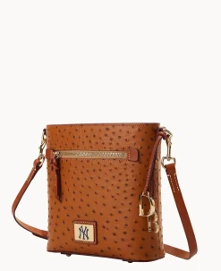 Dooney & Bourke Game Day Ready|Printed Fabric<MLB Zip Crossbody Yankees