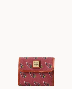 Dooney & Bourke Grab and Go|Wallets<NFL AZ Flap Credit Card Wallet CARDINALS