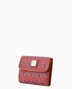 Dooney & Bourke Grab and Go|Wallets<NFL AZ Flap Credit Card Wallet CARDINALS
