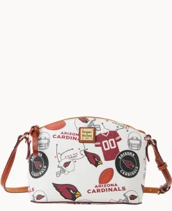 Dooney & Bourke Game Day Ready|Printed Fabric<NFL AZ Suki Crossbody Cardinals