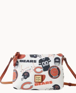 Dooney & Bourke Game Day Ready|Printed Fabric<NFL Crossbody Pouchette BEARS