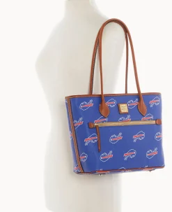 Dooney & Bourke Game Day Ready|Printed Fabric<NFL Tote Bills