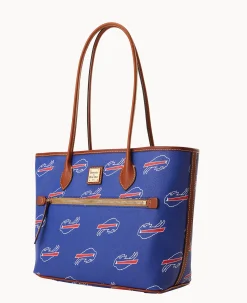 Dooney & Bourke Game Day Ready|Printed Fabric<NFL Tote Bills