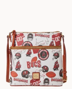 Dooney & Bourke Game Day Ready|Printed Fabric<NFL Crossbody BUCCANEERS