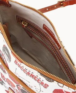 Dooney & Bourke Game Day Ready|Printed Fabric<NFL Crossbody BUCCANEERS