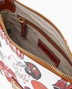 Dooney & Bourke Game Day Ready|Printed Fabric<NFL Crossbody Pouchette BUCCANEERS