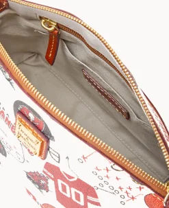 Dooney & Bourke Game Day Ready|Printed Fabric<NFL Suki Crossbody BUCCANEERS