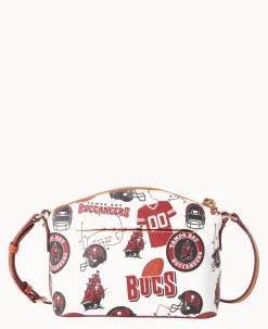 Dooney & Bourke Game Day Ready|Printed Fabric<NFL Suki Crossbody BUCCANEERS