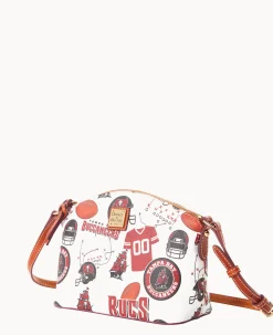 Dooney & Bourke Game Day Ready|Printed Fabric<NFL Suki Crossbody BUCCANEERS