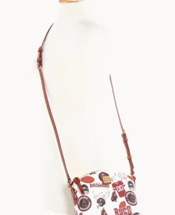 Dooney & Bourke Game Day Ready|Printed Fabric<NFL Suki Crossbody BUCCANEERS