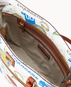 Dooney & Bourke Game Day Ready|Printed Fabric<NFL Shopper CHARGERS