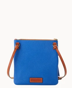 Dooney & Bourke Game Day Ready|Printed Fabric<NFL Triple Zip Crossbody Chargers