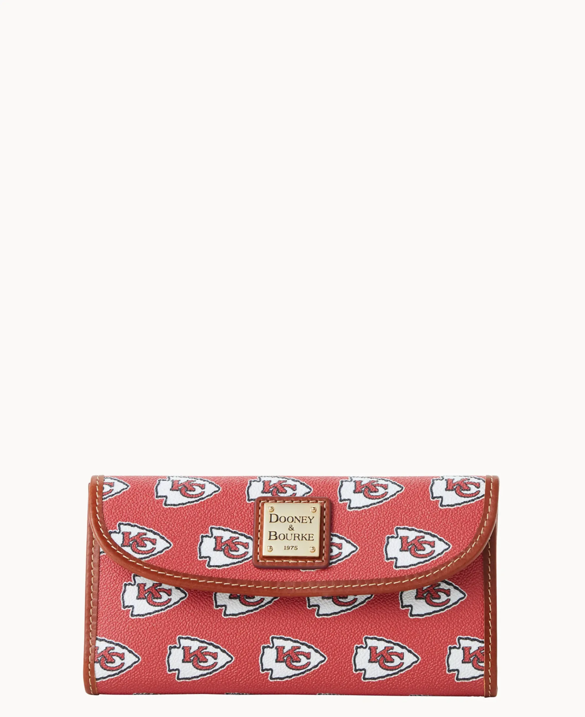 Dooney & Bourke Grab and Go|Clutches<NFL Continental Clutch CHIEFS